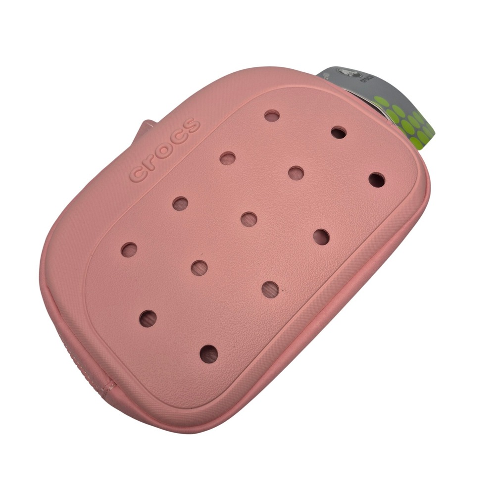Crocs Classic Zippered Belt Bag Fanny Pack Powder Rose Pink 211701-78U unisex